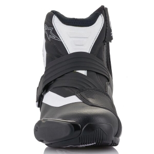 Ghete moto Alpinestars SMX-1 R V2 Negru/Alb 46, 6