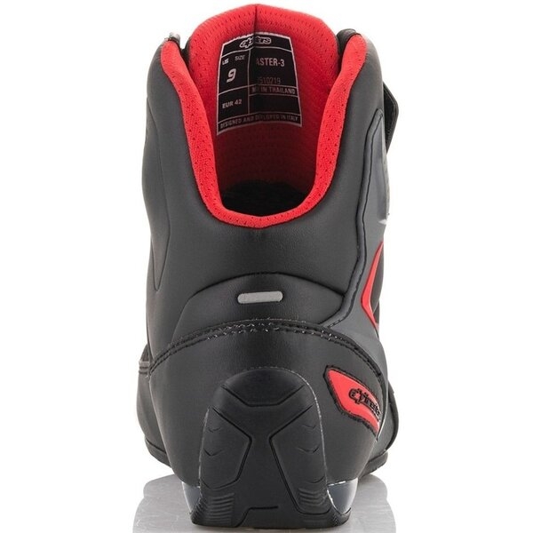 Ghete moto sport/touring Alpinestars Faster-3 Drystar 41 Negru/Gri/Rosu, 5