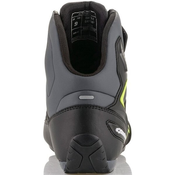 Ghete moto sport/touring Alpinestars Faster-3 Drystar Negru/Rosu 40.5, 18