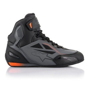 Ghete moto sport/touring Alpinestars Faster-3 Drystar 45.5 Negru/Gri/Portocaliu, 5