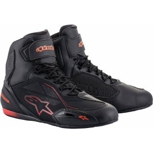Ghete moto sport/touring Alpinestars Faster-3 Drystar 45 Negru/Rosu, 20