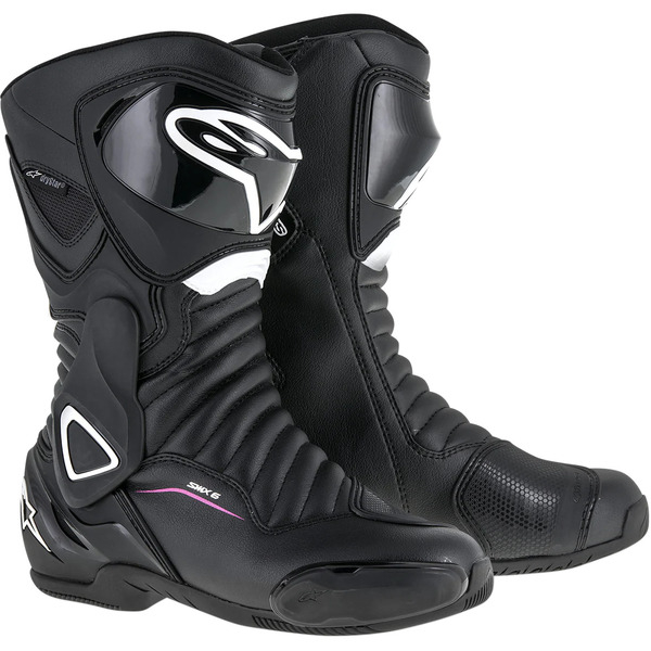 Cizme sport/touring dama ALPINESTARS STELLA SMX-6 V2 DRYSTAR 38 Negru/Alb/Roz
