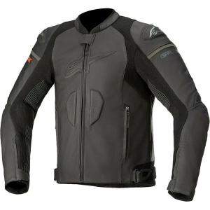 Geaca de piele Alpinestars GP PLUS R V3 RIDEKNIT 50 Negru/Rosu fluo, 13