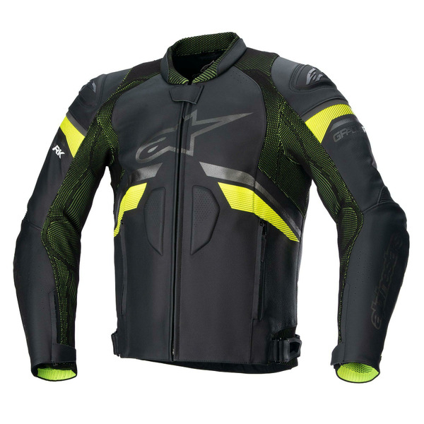 Geaca de piele Alpinestars GP PLUS R V3 RIDEKNIT 60 Negru/Alb/Rosu, 5