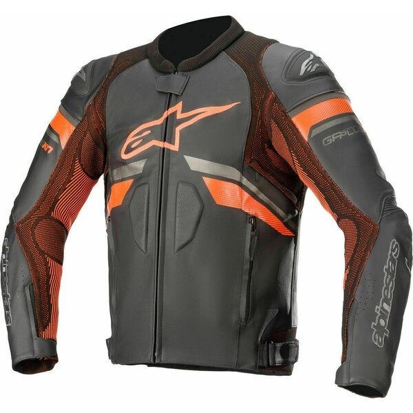 Geaca de piele Alpinestars GP PLUS R V3 RIDEKNIT 54 Negru/Alb/Rosu, 9