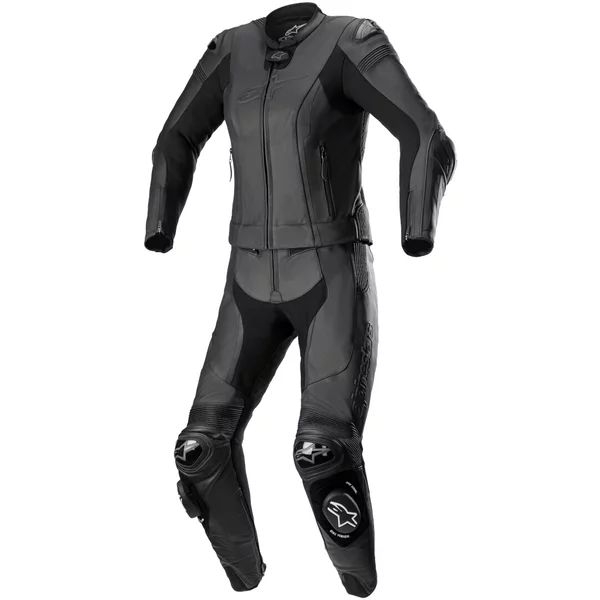 Combinezon de piele dama 2 piese ALPINESTARS STELLA MISSILE V2 40 Negru/Negru, 5