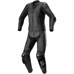 Combinezon de piele dama 2 piese ALPINESTARS STELLA MISSILE V2 Negru/Alb 42