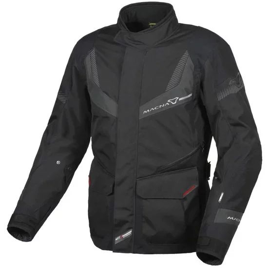 Geaca textil touring MACNA RANCHER S Gri deschis/Albastru/Rosu, 8