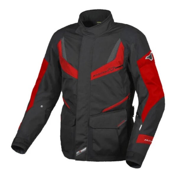 Geaca textil touring MACNA RANCHER M Negru/Galben fluo, 7
