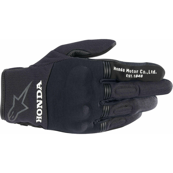 Manusi moto ALPINESTARS HONDA COPPER L Negru/Rosu/Albastru, 3