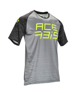 ACERBIS JERSEY MTB FLEX HALO GREY/YELLOW S, 6