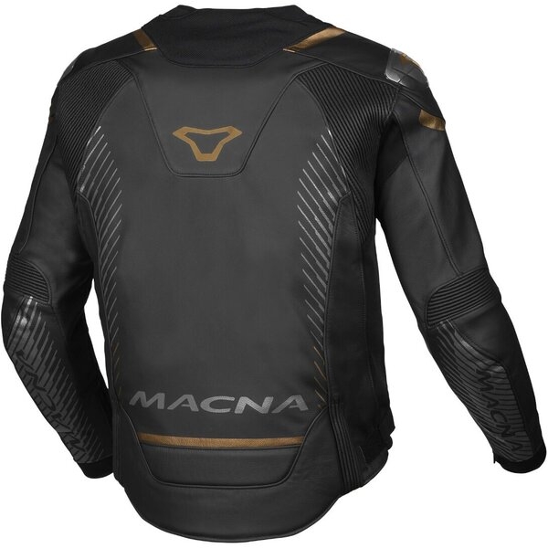 Geaca de piele sport/touring MACNA TRONNIQ 48 Albastru/Portocaliu/Alb, 10