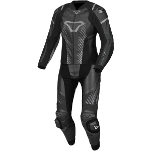 Combinezon de piele dama 2 piese MACNA TRONNIQ 40 Negru/Roz, 5