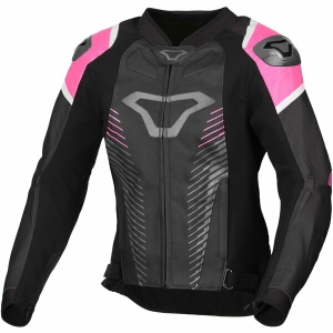 Geaca de piele dama sport/touring MACNA TRONNIQ 40 Negru/Roz, 5