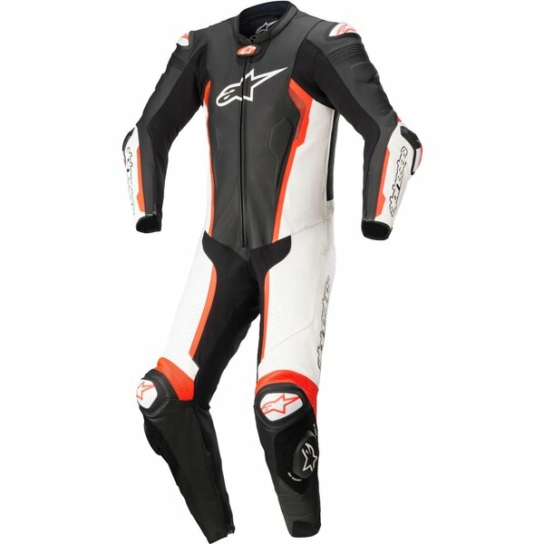 Combinezon de piele 1 piesa Alpinestars Missile V2 Tech Air Ready 50 Negru/Alb/Rosu