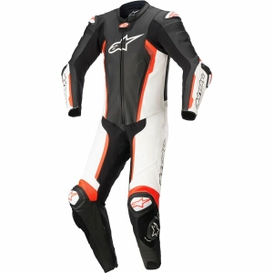 Combinezon de piele 1 piesa Alpinestars Missile V2 Tech Air Ready 50 Negru/Alb/Rosu