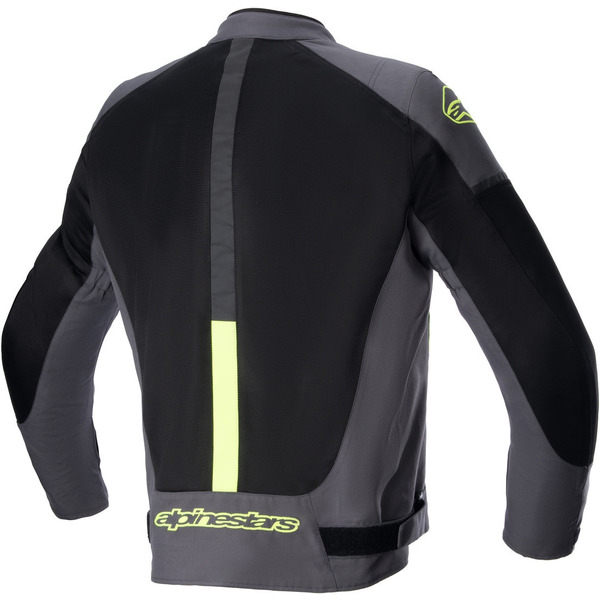 Geaca textil de vara ALPINESTARS T-SP X SUPERAIR XXL Gri inchis/Negru/Galben fluo, 7