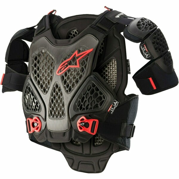 Armura cross/enduro ALPINESTARS A-6 CHEST PROTECTOR Negru/Rosu XS/S, 2