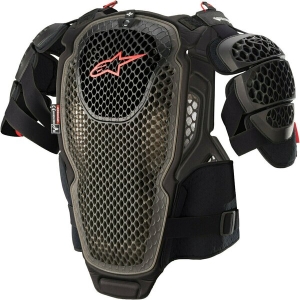 Armura cross/enduro ALPINESTARS A-6 CHEST PROTECTOR Negru/Rosu M/L, 3