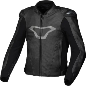 Geaca de vara din piele MACNA AVIANT AIR Rosu/Negru 56, 8
