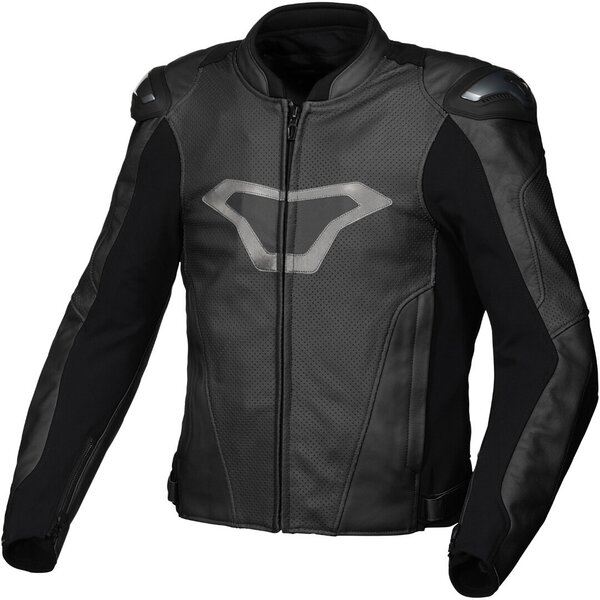 Geaca de vara din piele MACNA AVIANT AIR Rosu/Negru 48, 3