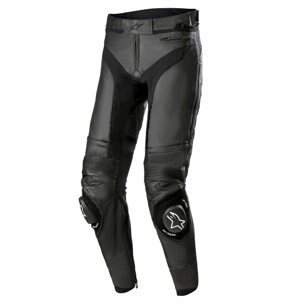 Pantaloni de piele sport/touring Alpinestars MISSILE V3 SHORT 48 Negru/Negru, 2