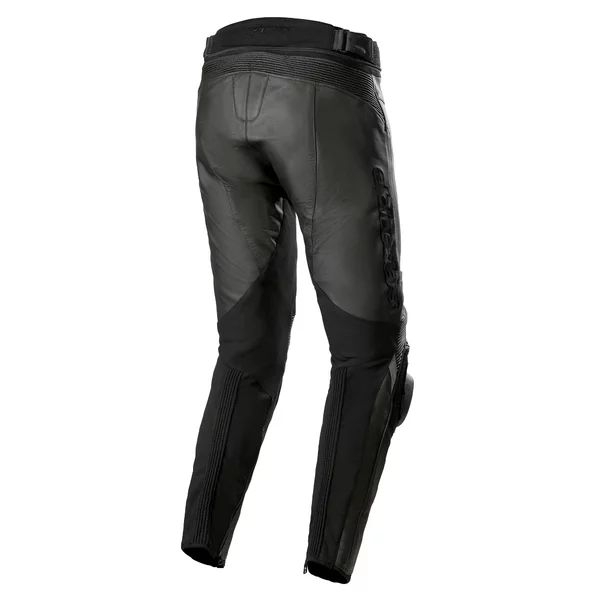 Pantaloni de piele sport/touring Alpinestars MISSILE V3 LONG 50 Negru/Negru, 5