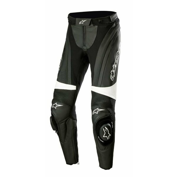 Pantaloni de piele dama sport/touring Stella Alpinestars MISSILE V3 38 Negru/Negru, 3