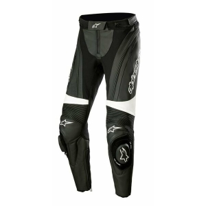 Pantaloni de piele dama sport/touring Stella Alpinestars MISSILE V3 44 Negru/Negru, 4