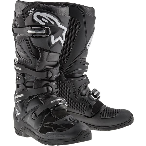 Cizme cross-enduro Alpinestars TECH 7 ENDURO 47 Gri deschis/Gri inchis/Rosu, 4