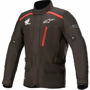 Geaca textil impermeabila Alpinestars Honda Gravity Drystar L Gri inchis/Negru