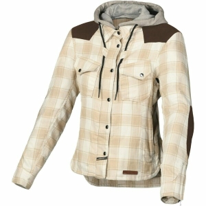 Hanorac de protectie textil dama MACNA INLAND L Bej/Maro