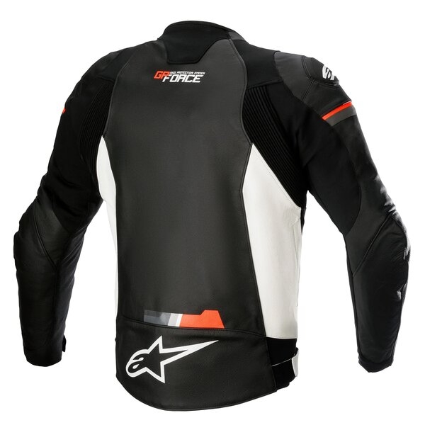 Geaca de piele sport ALPINESTARS GP FORCE 48 Negru/Negru, 3