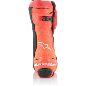 Cizme moto race ALPINESTARS SUPERTECH R VENTED 45 Negru/Alb/Rosu, 37