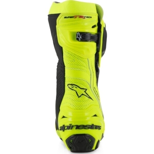 Cizme moto race ALPINESTARS SUPERTECH R VENTED Negru/Alb 43, 15