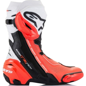 Cizme moto race ALPINESTARS SUPERTECH R VENTED Negru 40, 25
