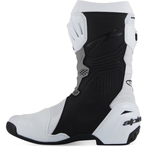 Cizme moto race ALPINESTARS SUPERTECH R VENTED 46 Negru/Alb/Rosu, 32