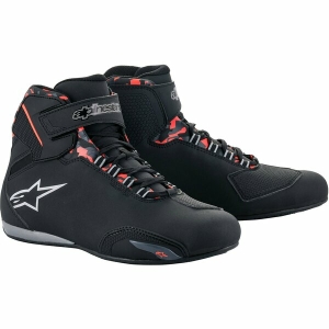 Ghete moto sport/touring Alpinestars SEKTOR RED WP 45 Negru/Gri/Rosu