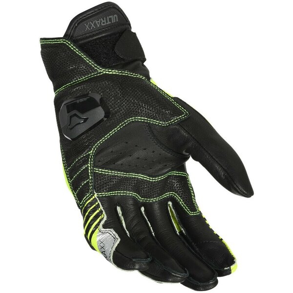 Manusi de piele MACNA ULTRAXX M Negru/Rosu, 9