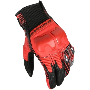 Manusi de piele MACNA ULTRAXX M Negru/Rosu, 4