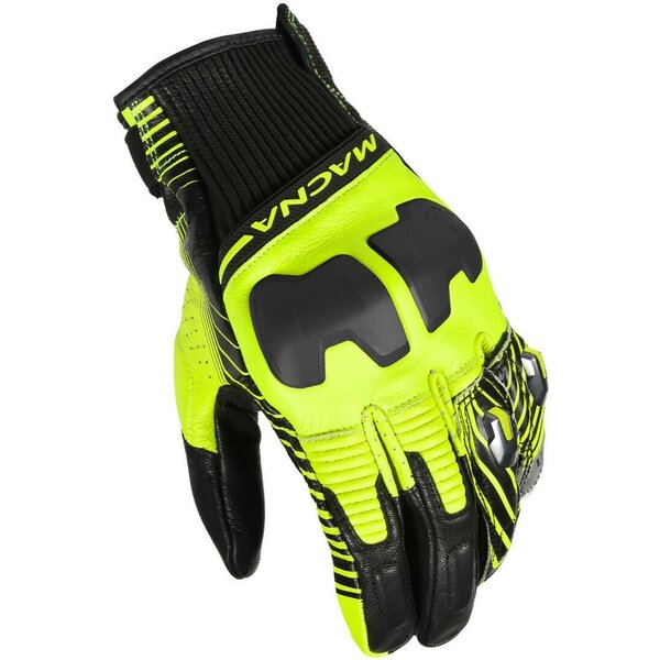 Manusi de piele MACNA ULTRAXX L Negru/Rosu, 10
