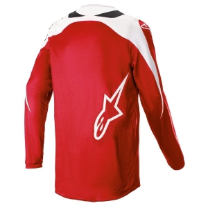 Tricou cross-enduro Alpinestars Fluid Narin L Negru/Alb/Albastru, 8