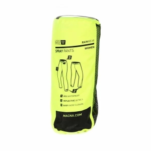 Pantaloni de ploaie dama MACNA SPRAY XS Galben fluo, 13
