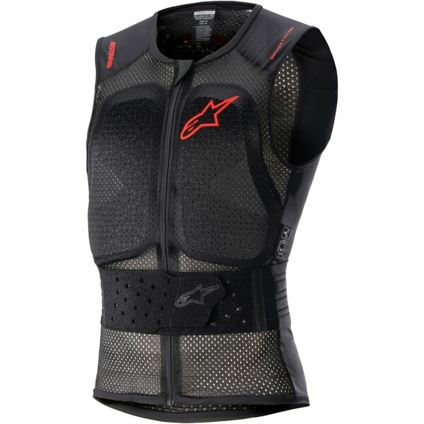 Vesta de protectie ALPINESTARS NUCLEON FLEX PRO XL Negru/Rosu, 4