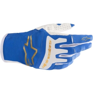 Manusi cross-enduro ALPINESTARS TECHSTAR 2023 S Albastru/Galben Fluo, 12