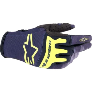 Manusi cross-enduro ALPINESTARS TECHSTAR 2023 M Alb/Albastru, 3