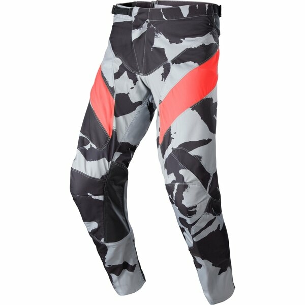 Pantaloni cross-enduro ALPINESTARS RACER TACTICAL 30 Negru/Camo/Galben Fluo, 2