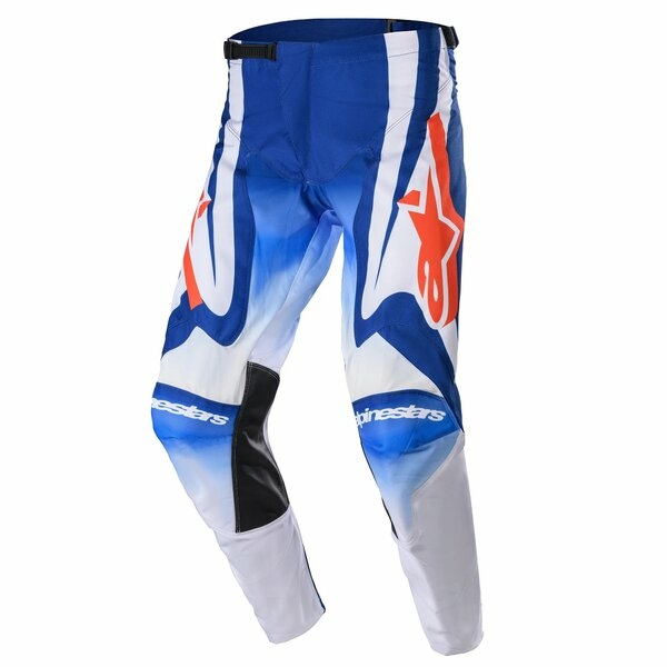 Pantaloni cross-enduro ALPINESTARS RACER SEMI 2023 38 Albastru/Alb, 2