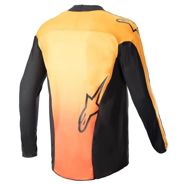 Tricou cross-enduro ALPINESTARS TECHSTAR SEIN 2023 M Negru/Portocaliu, 4