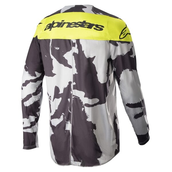 Tricou cross-enduro ALPINESTARS RACER TACTICAL XL Negru/Camo/Galben Fluo, 7